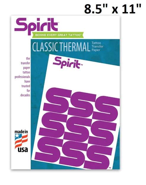 Spirit Original Tattoo Thermal Image Copier Paper — 8-1/2" x 11” — 100 Sheets - Ghidorah Supply